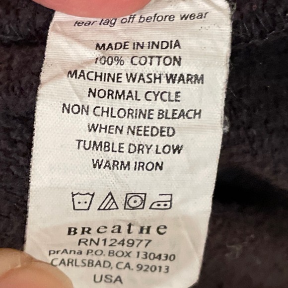 prAna Tori Double Breasted High Collar Charcoal Military Style Jacket - Picture 13 of 13